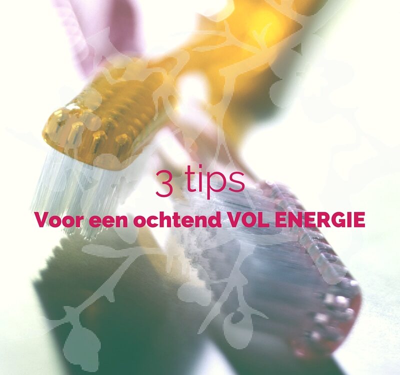 energie in de ochtend