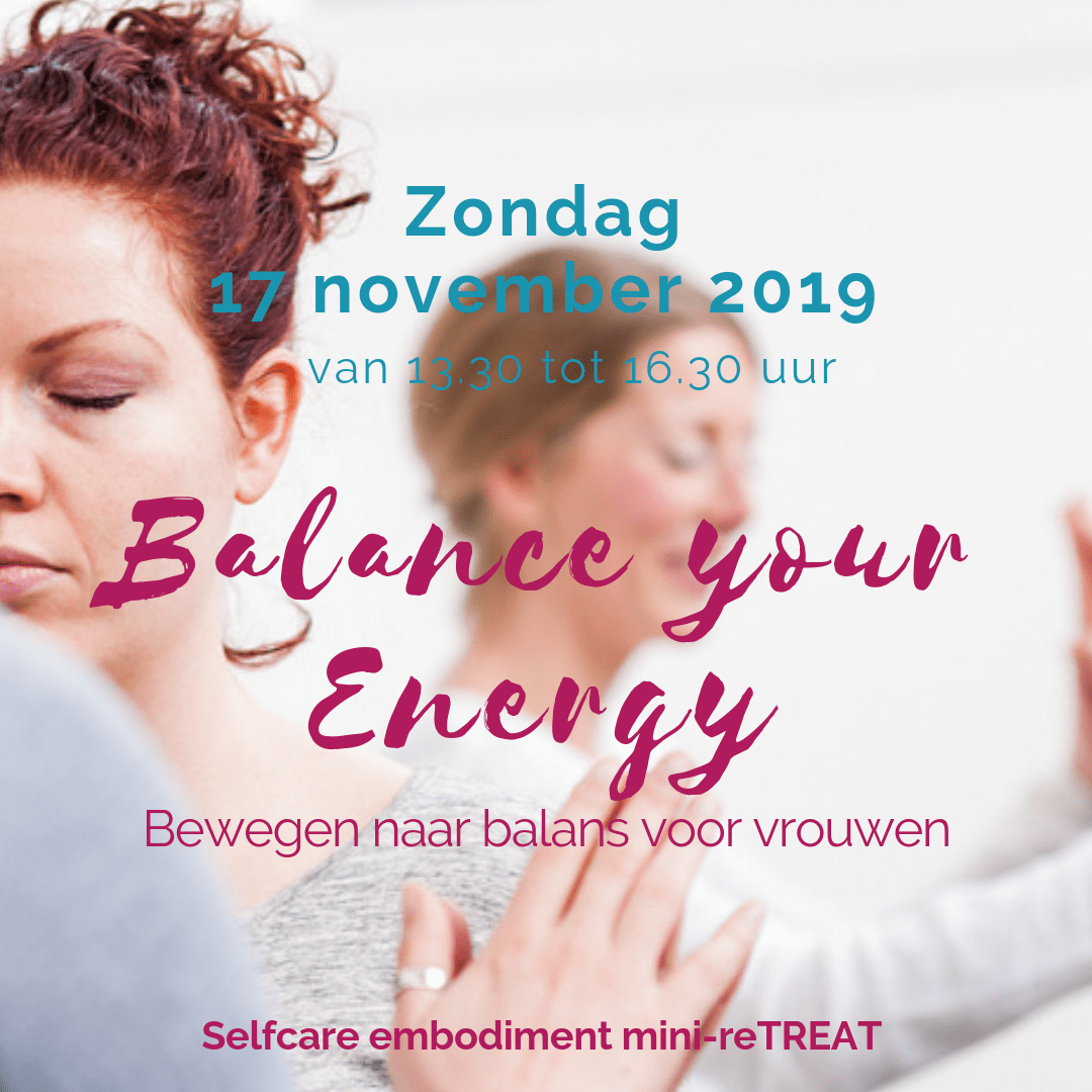 Balance your Energy workshop Jade Plaats